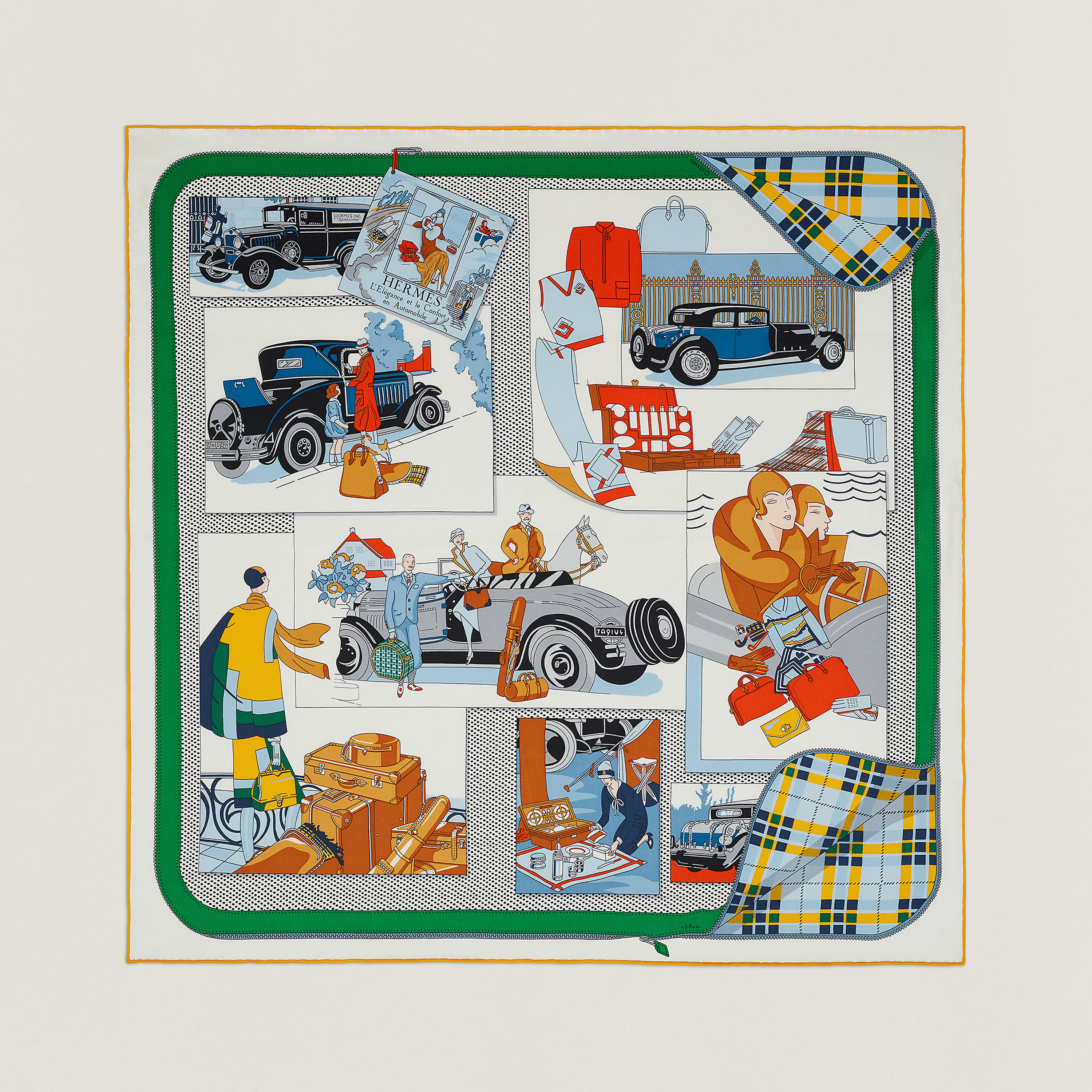 Confort en Automobile scarf 70