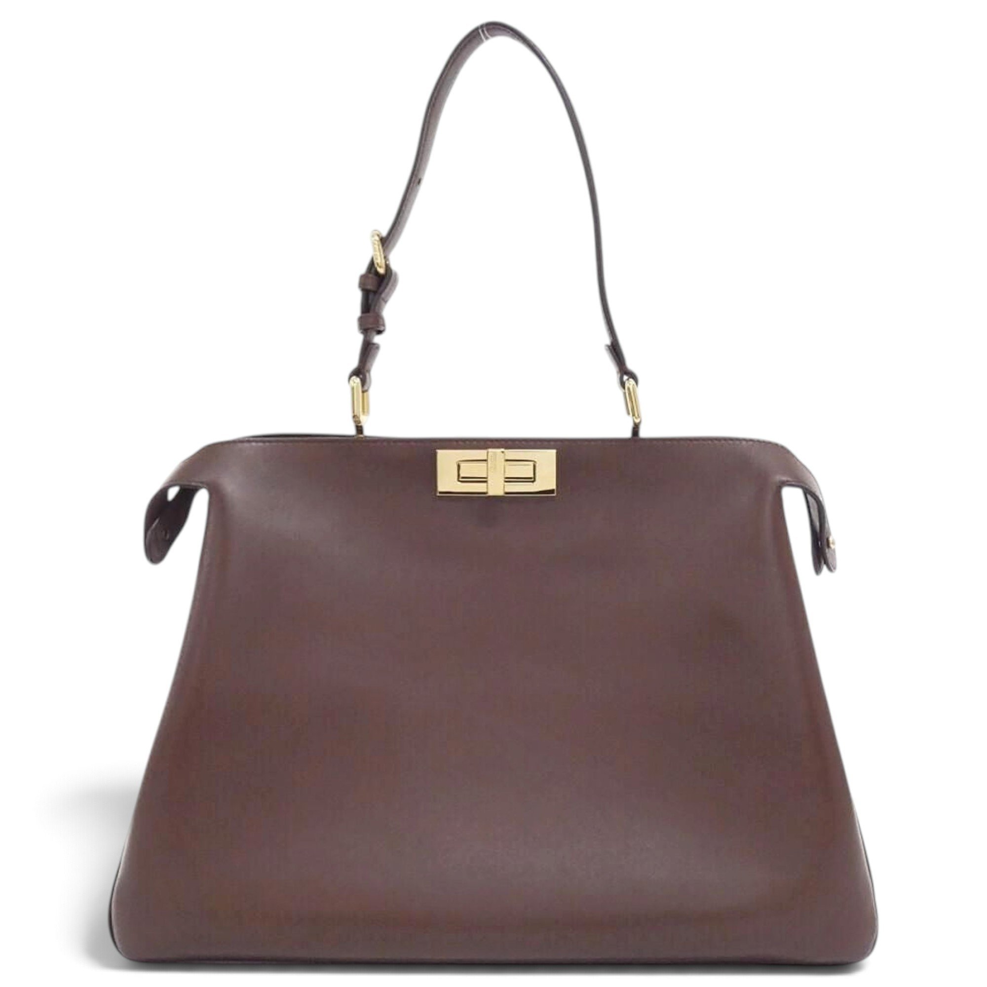 Peekaboo leather handbag