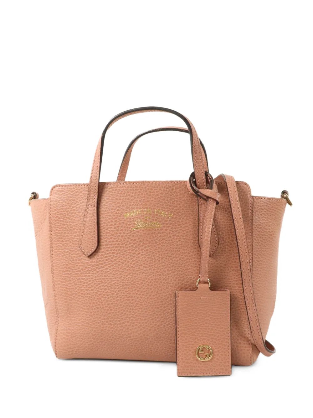 GG leather shoulder bag