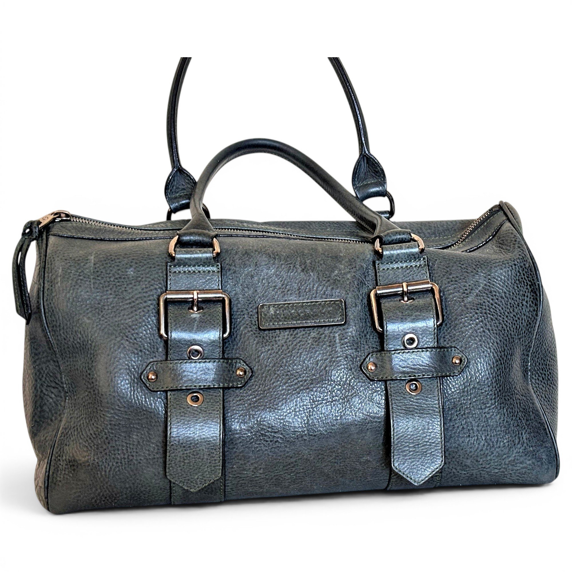 Leather satchel