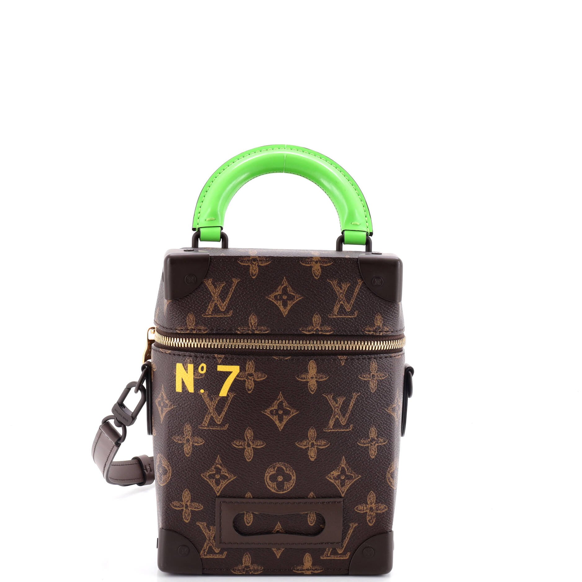 Vertical Box Trunk Bag No.7 Trunk L'Oeil Vintage Monogram Canvas