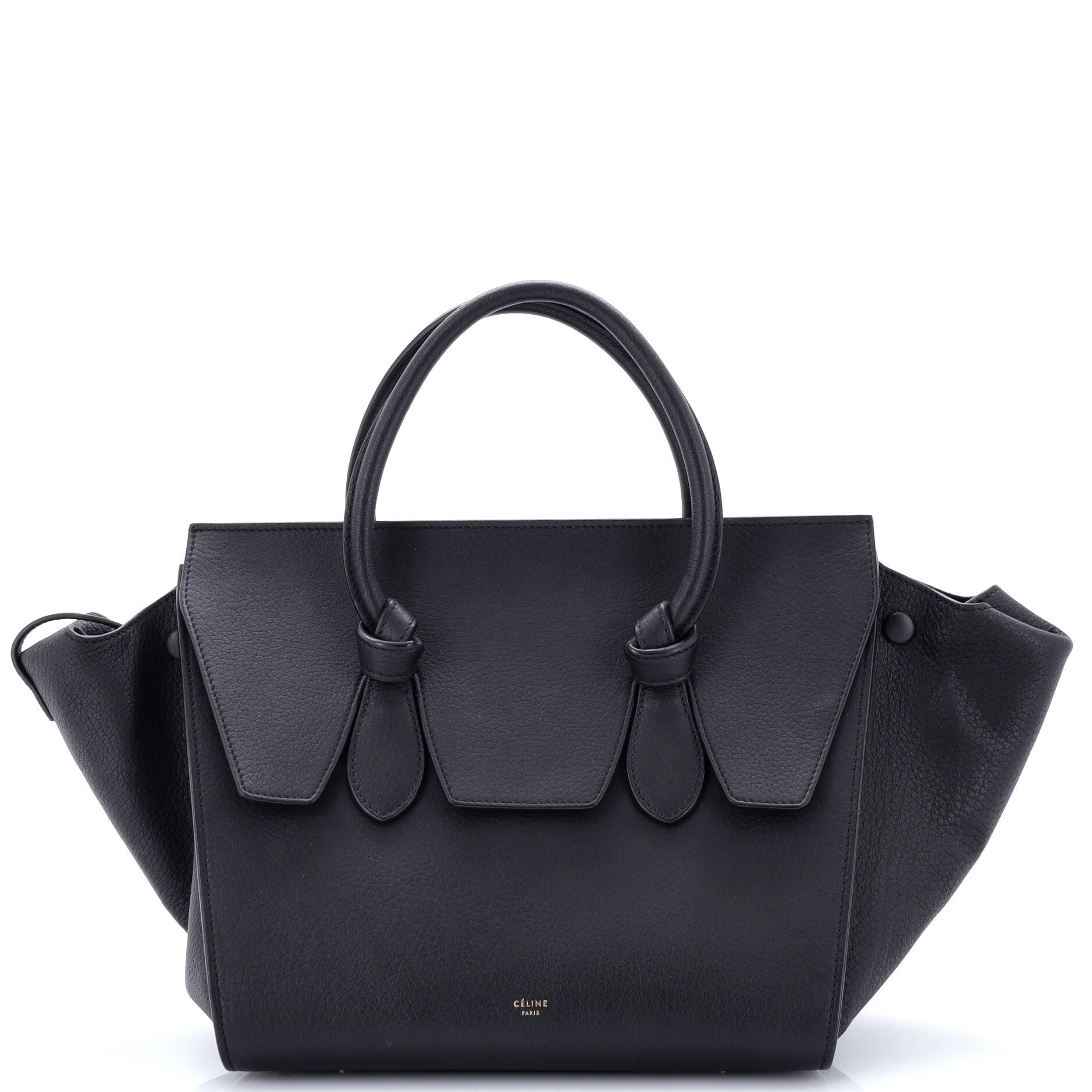 Tie Knot Tote Grainy Leather Mini