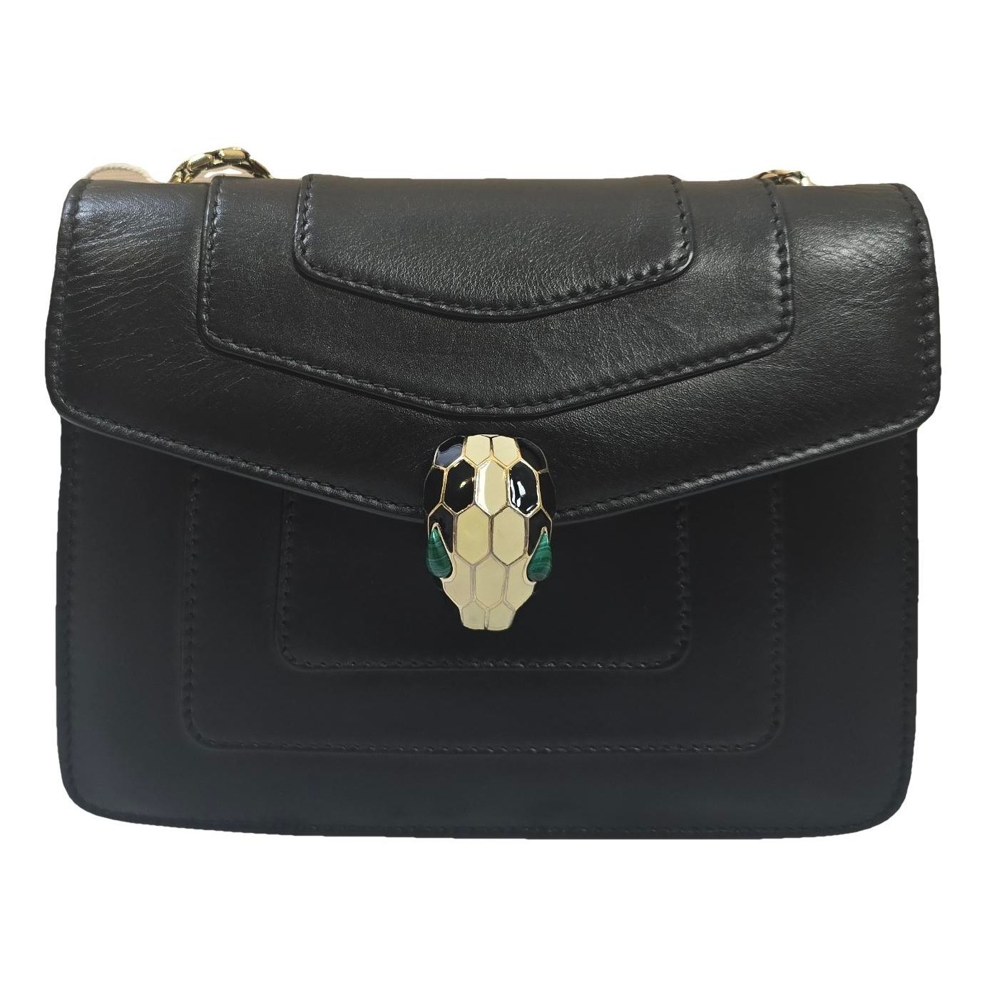 Bvlgari Serpenti leather crossbody bag