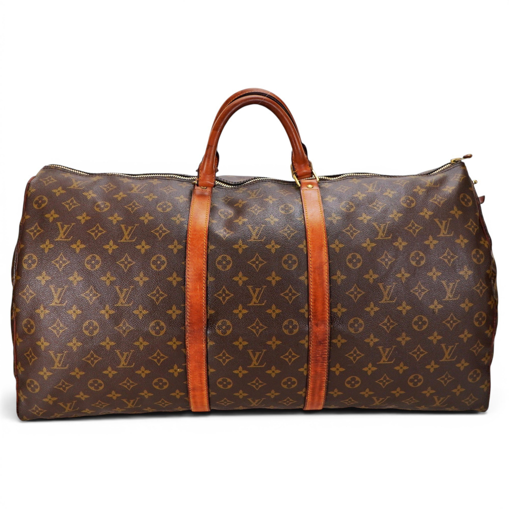 Keepall leather 48h bag