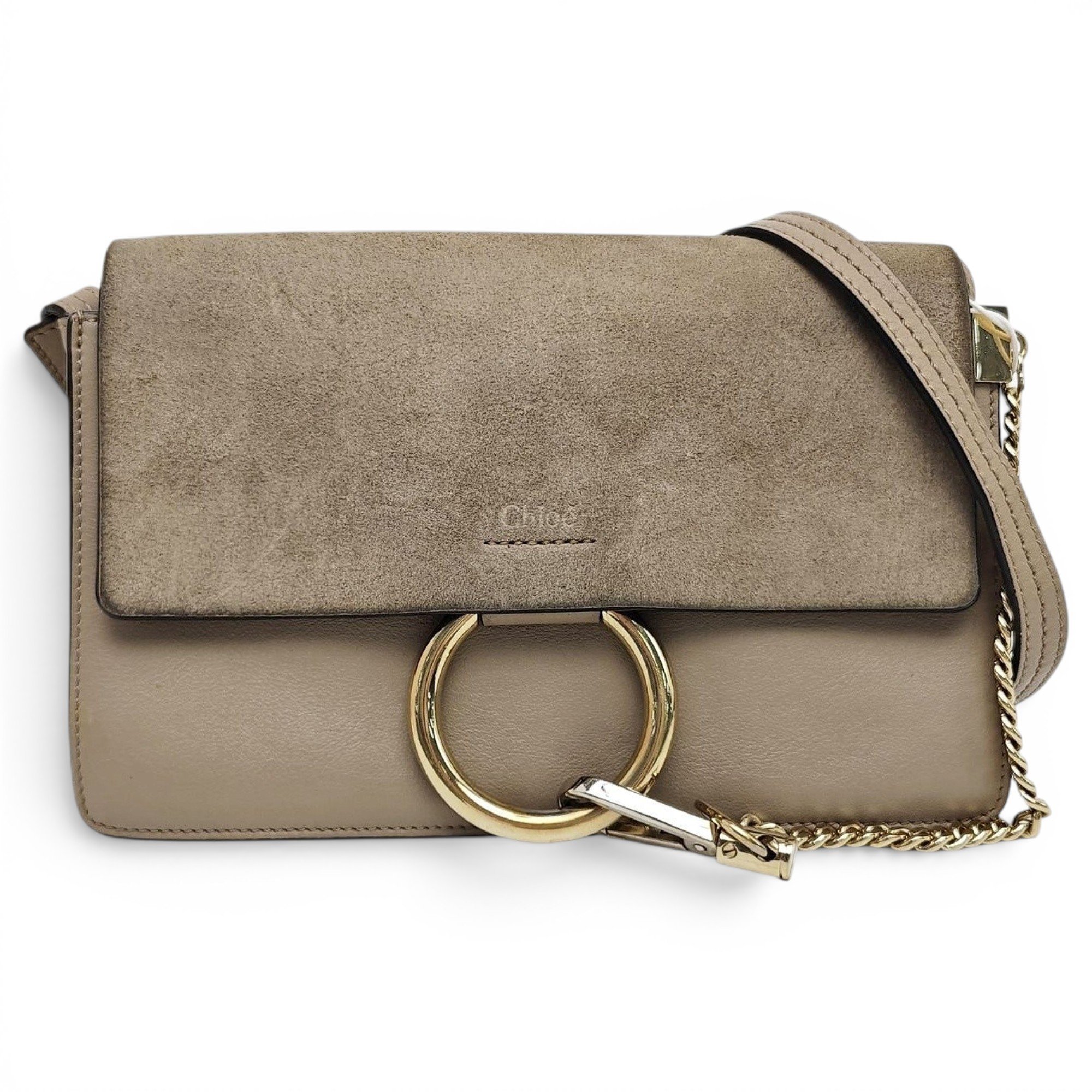 Faye leather handbag