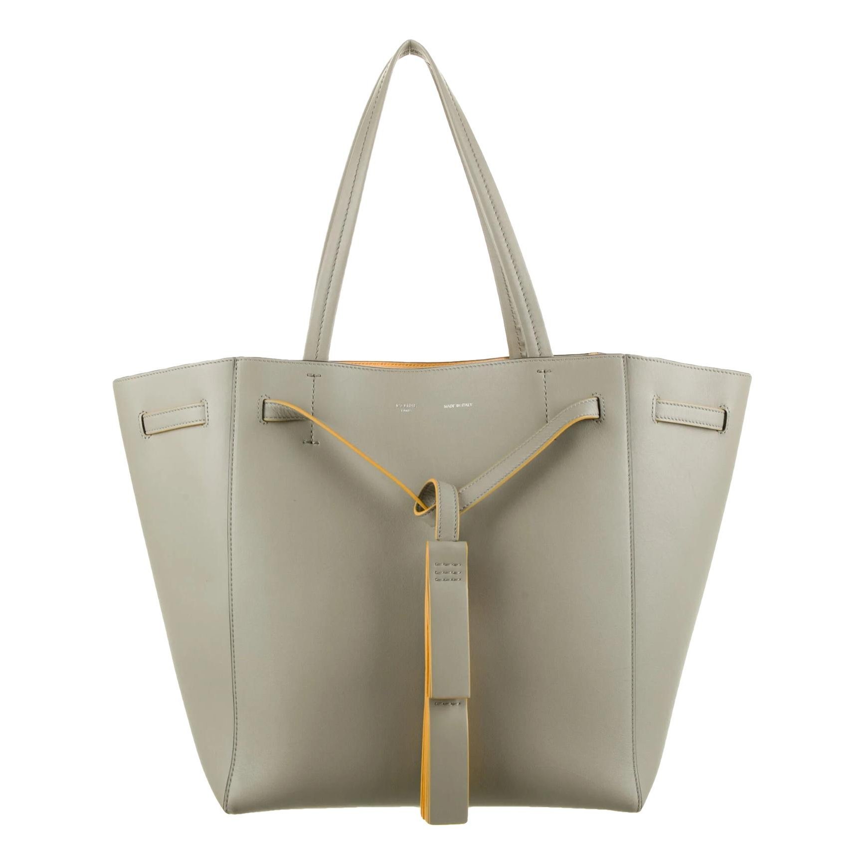 Cabas Phantom leather handbag