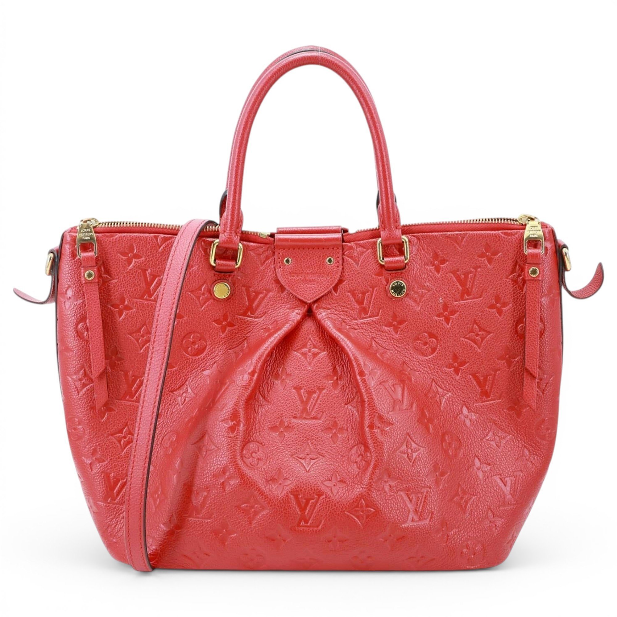 Mazarine leather handbag