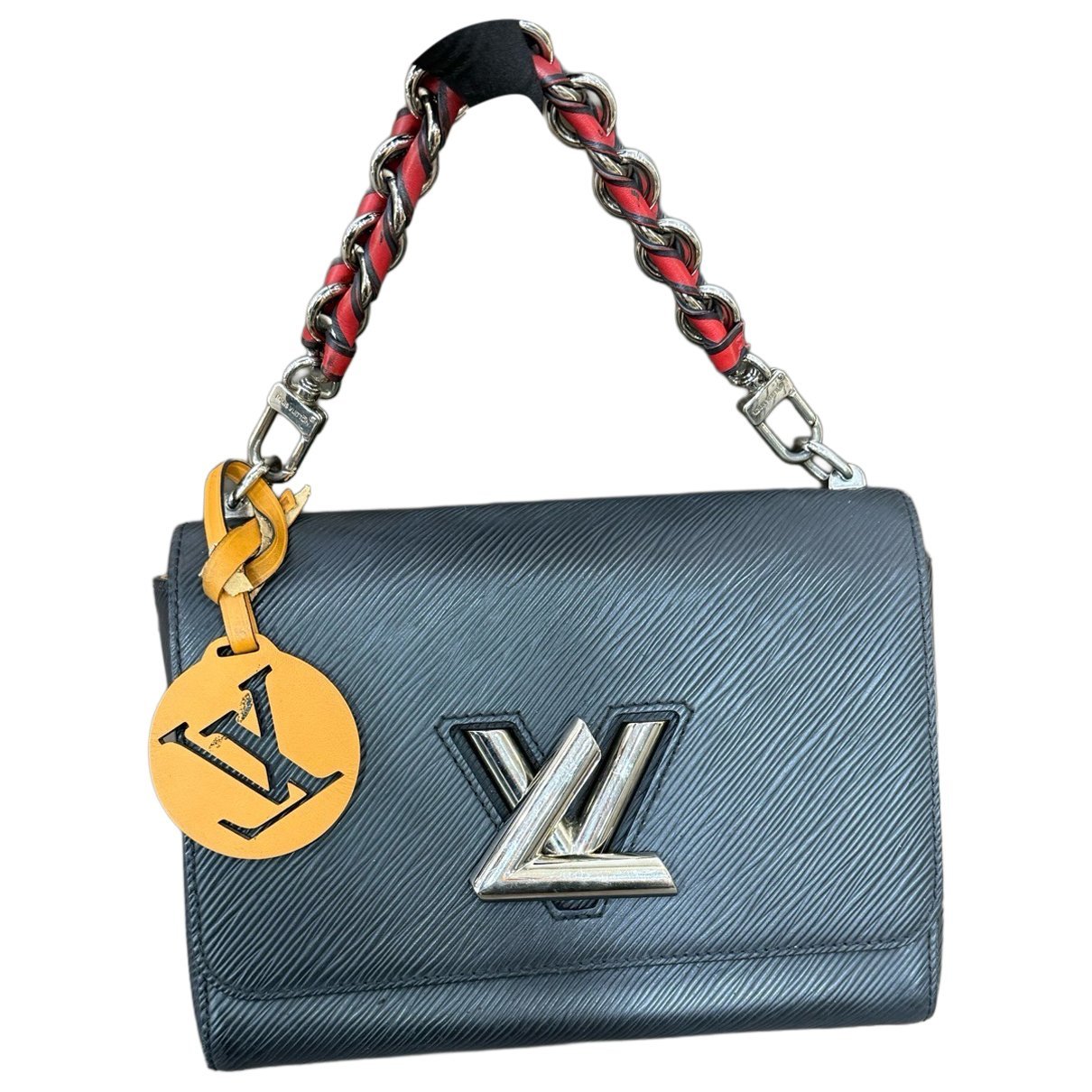 Twist leather crossbody bag