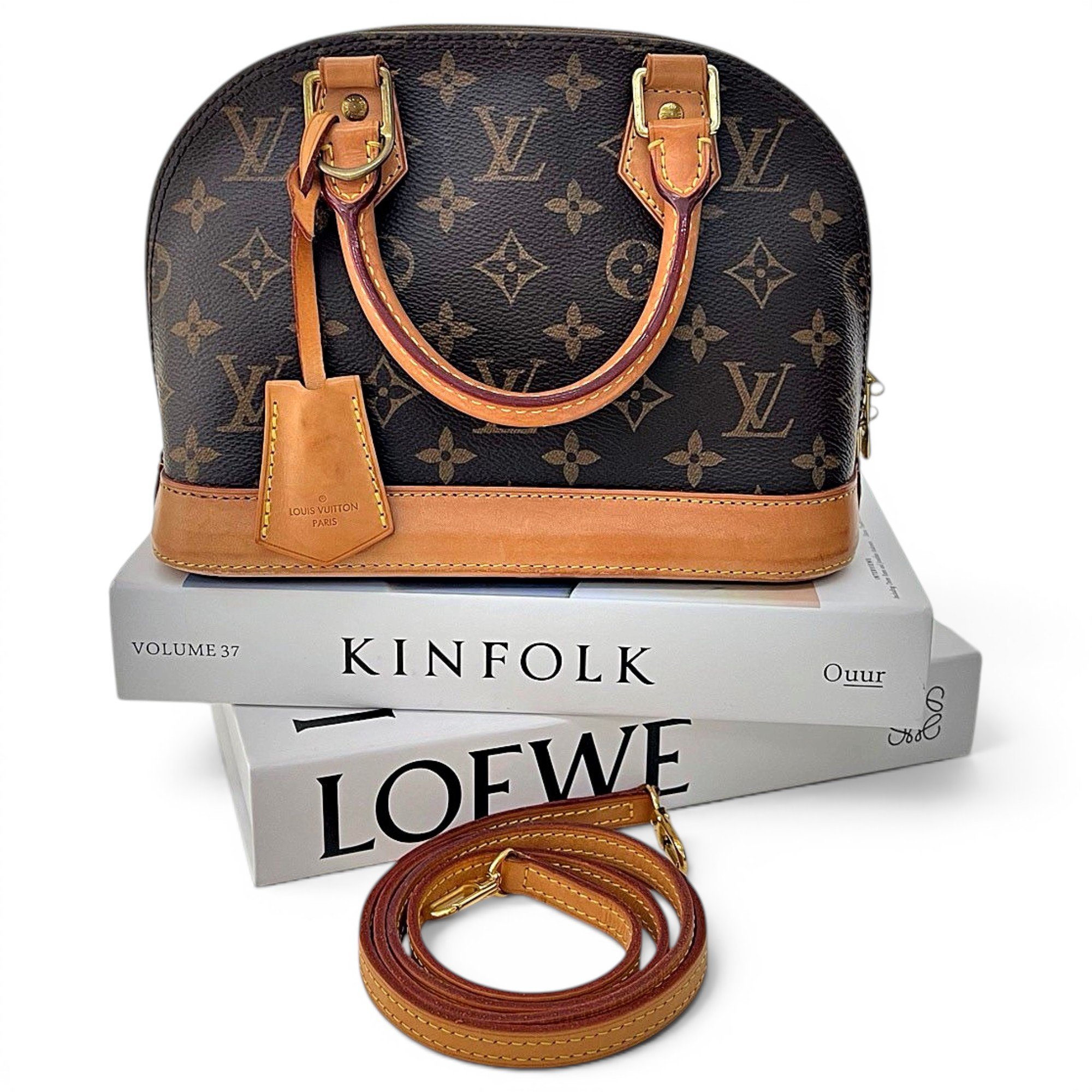 Alma BB leather handbag