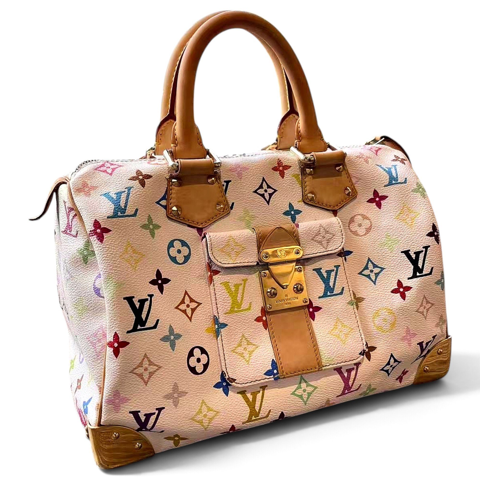 Speedy leather bowling bag