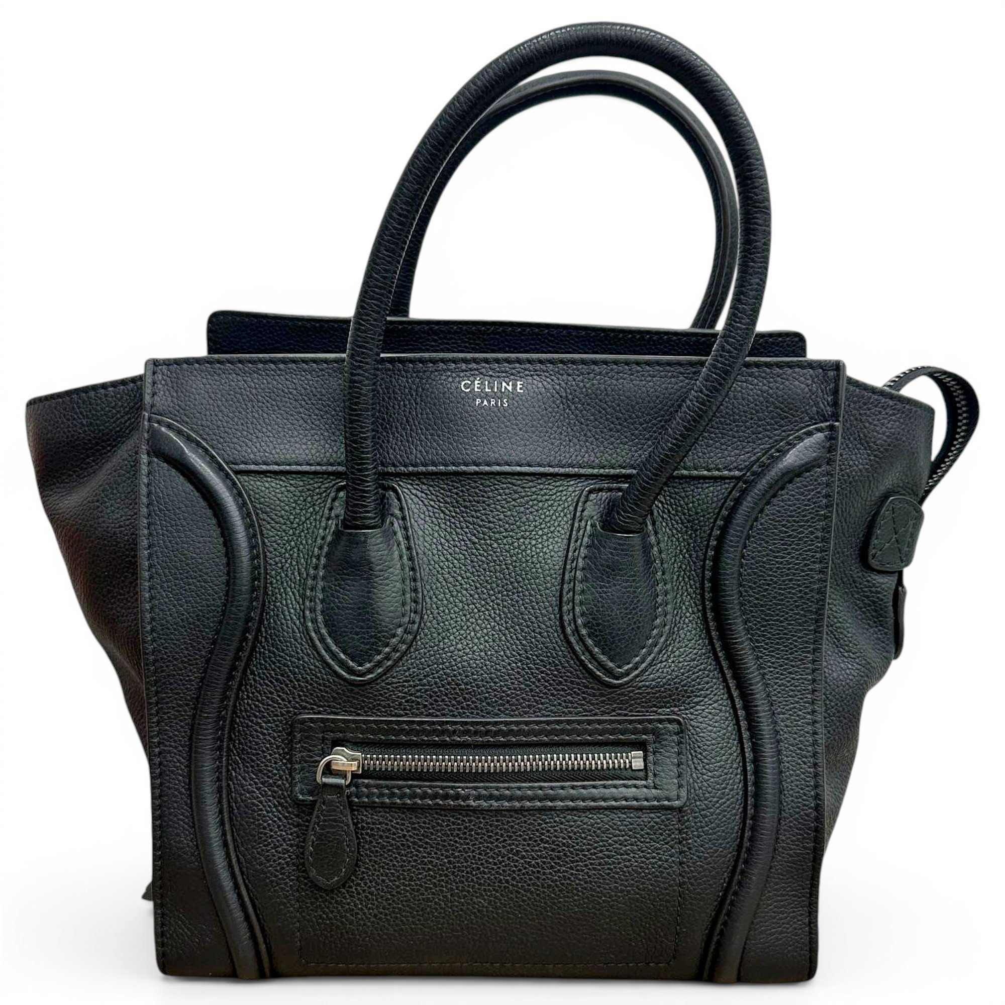 Luggage leather handbag