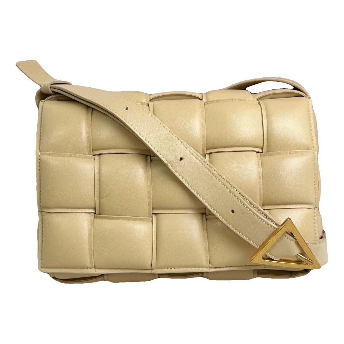 Cassette Padded leather handbag