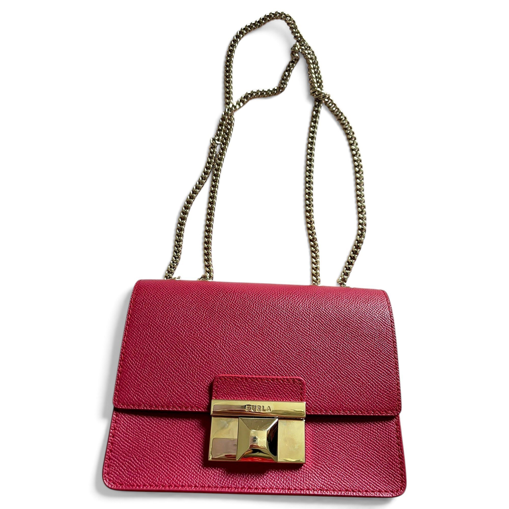 Leather crossbody bag
