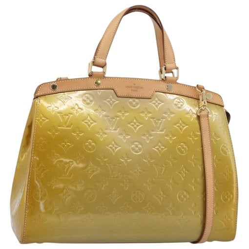 Bréa patent leather handbag