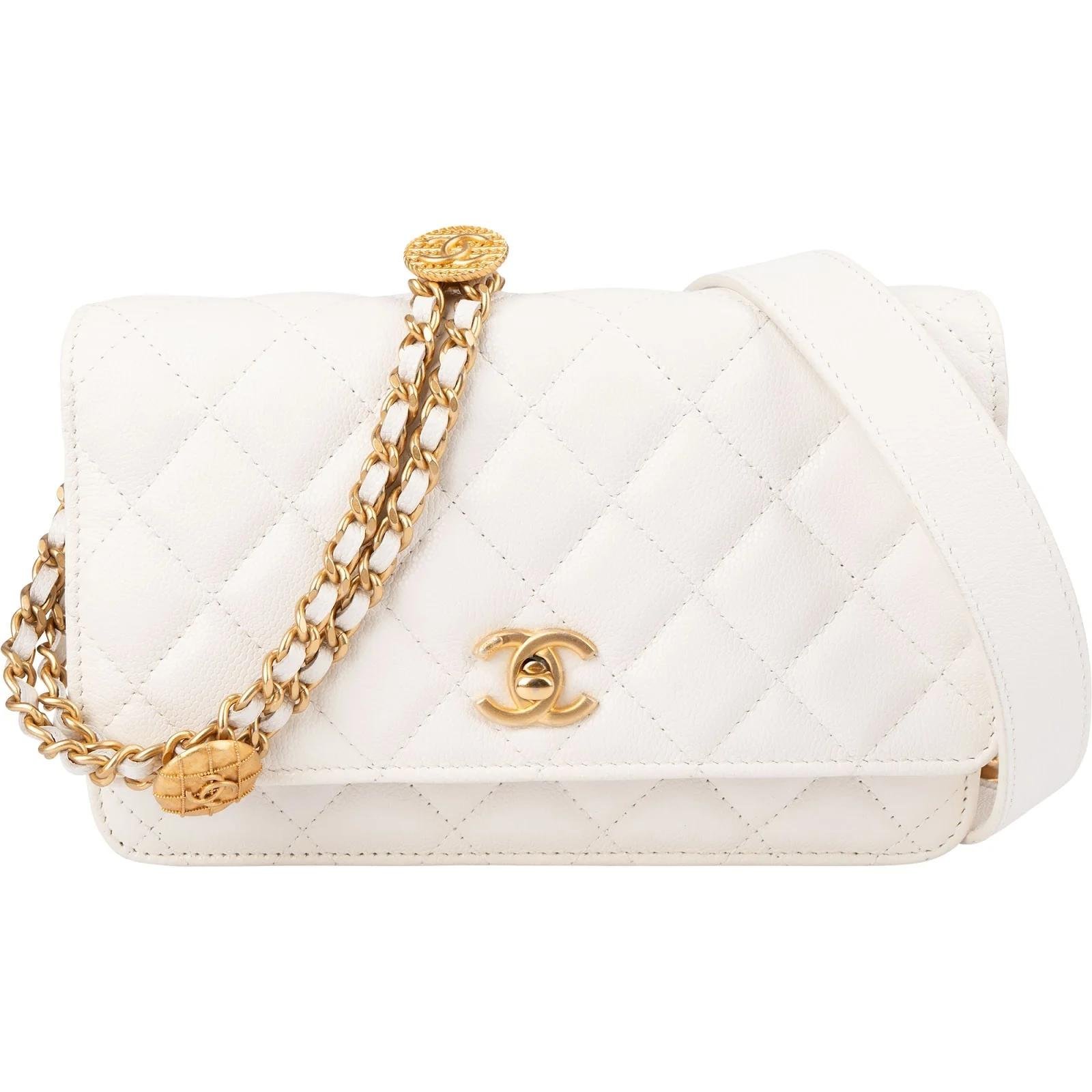 Wallet On Chain Timeless/Classique leather crossbody bag
