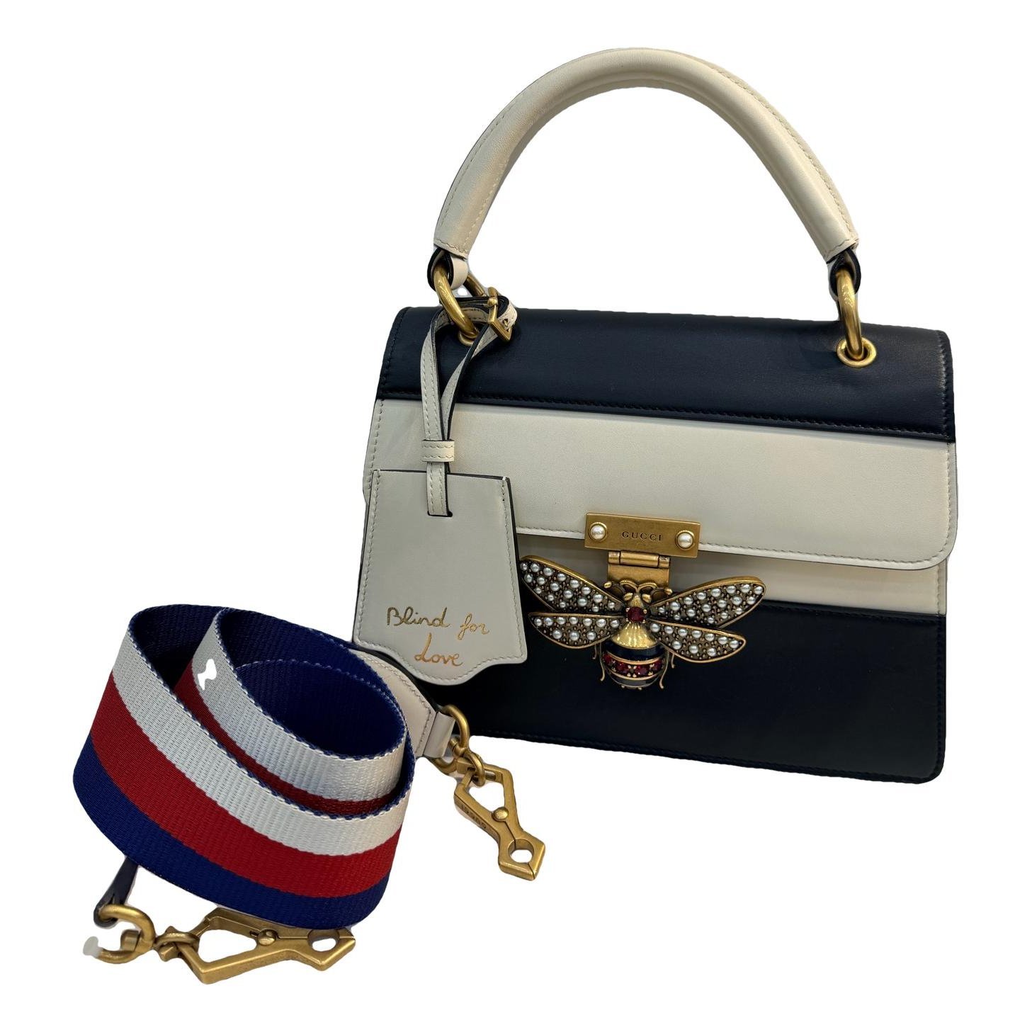 Queen Margaret leather handbag