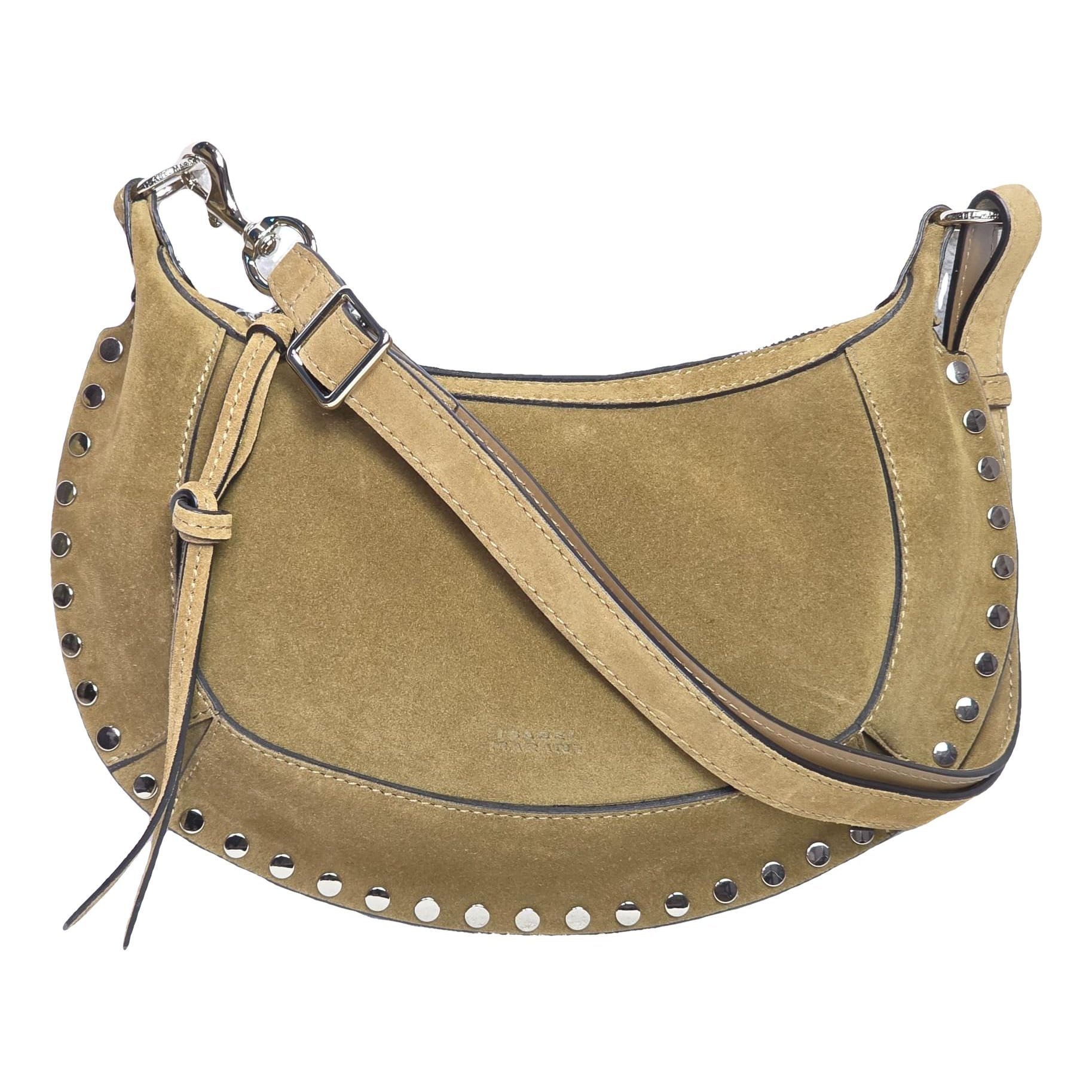 Oskan Moon velvet handbag