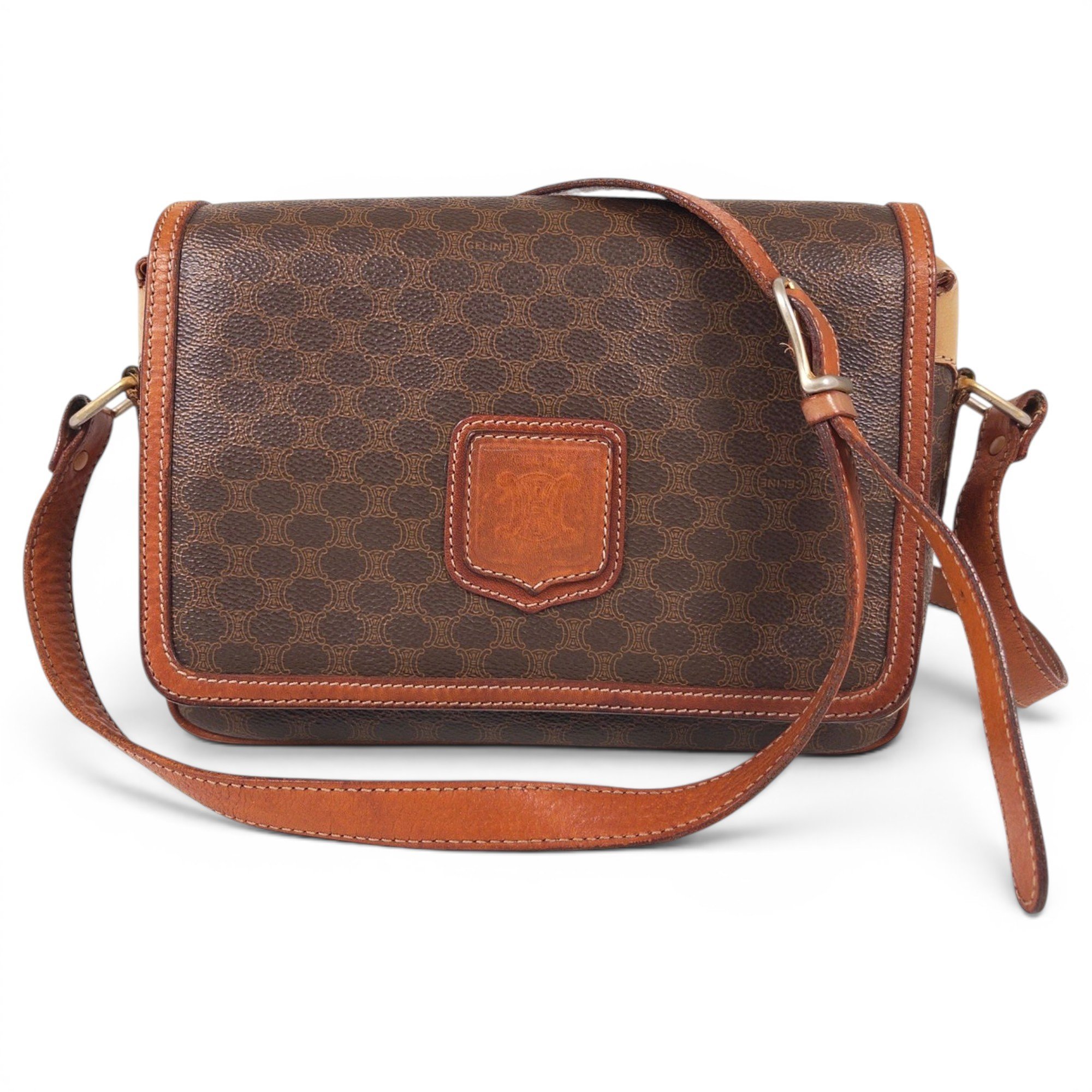 Leather crossbody bag