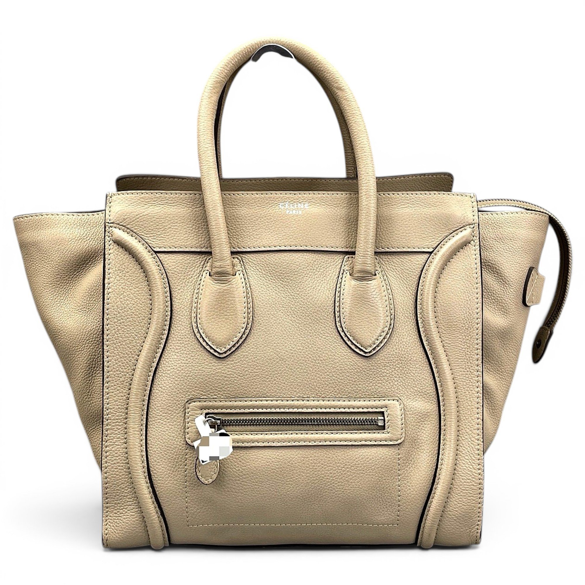 Luggage leather handbag