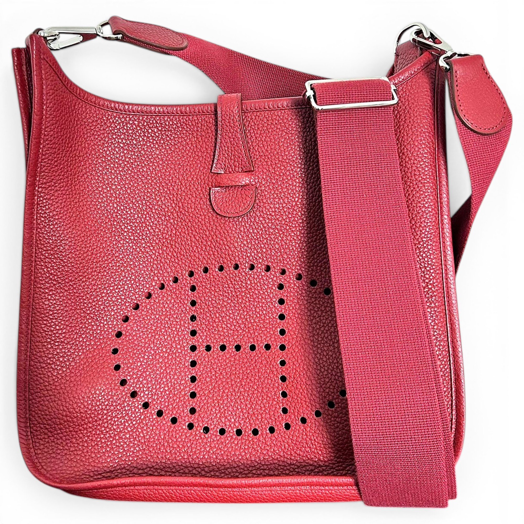 Evelyne leather crossbody bag