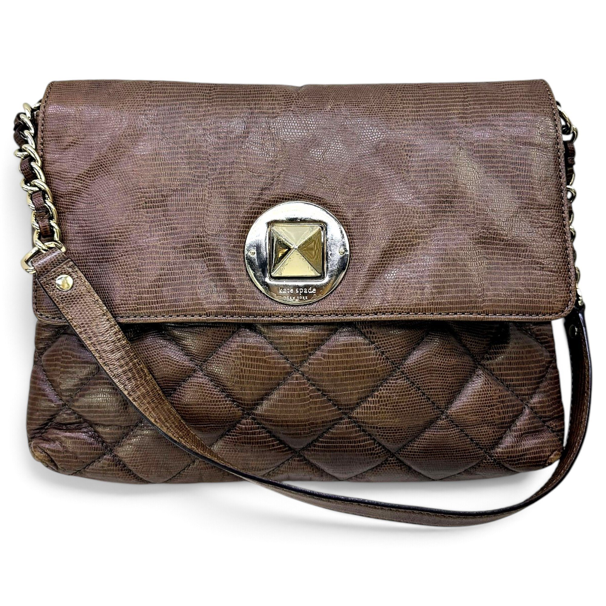 Leather crossbody bag