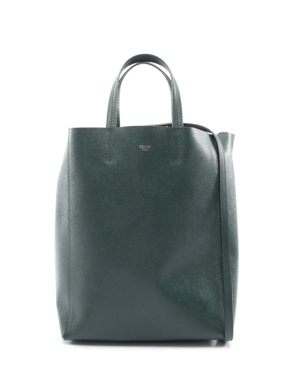 2010-2026 Small Grained Calfskin Vertical Cabas Satchel tote bag