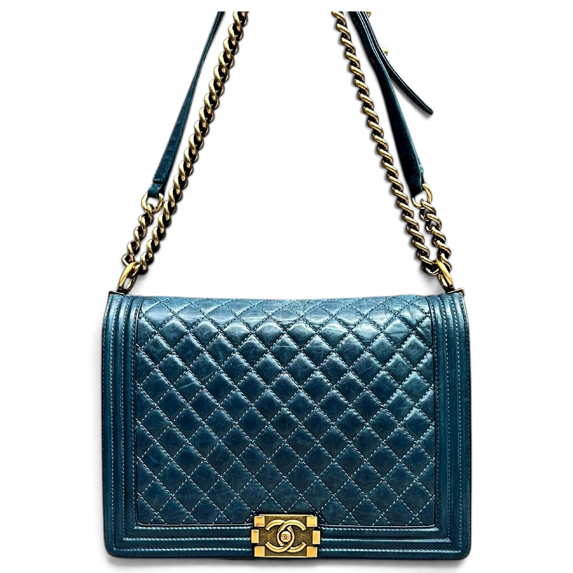 Boy leather handbag