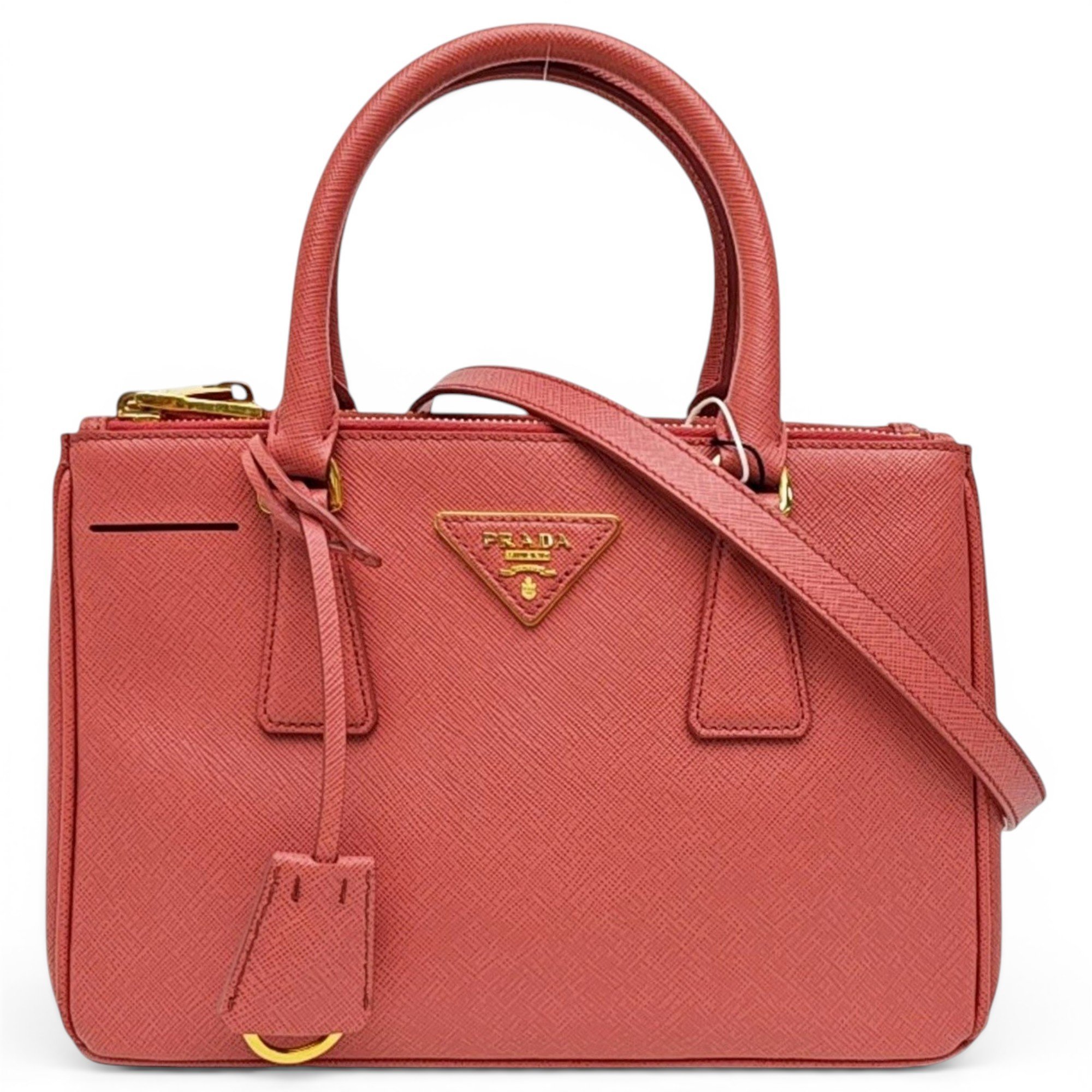 Galleria leather handbag