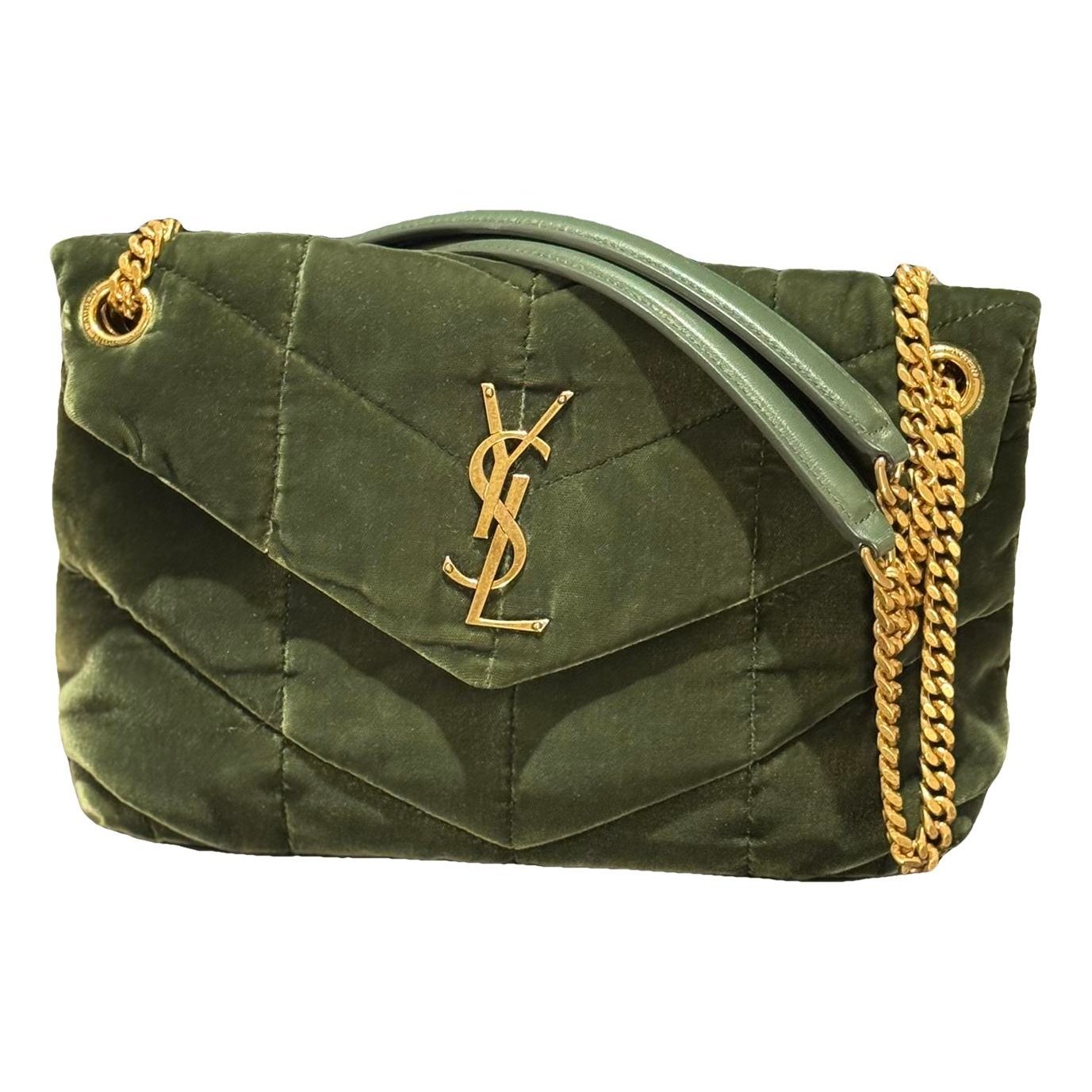 Saint Laurent Velvet handbag