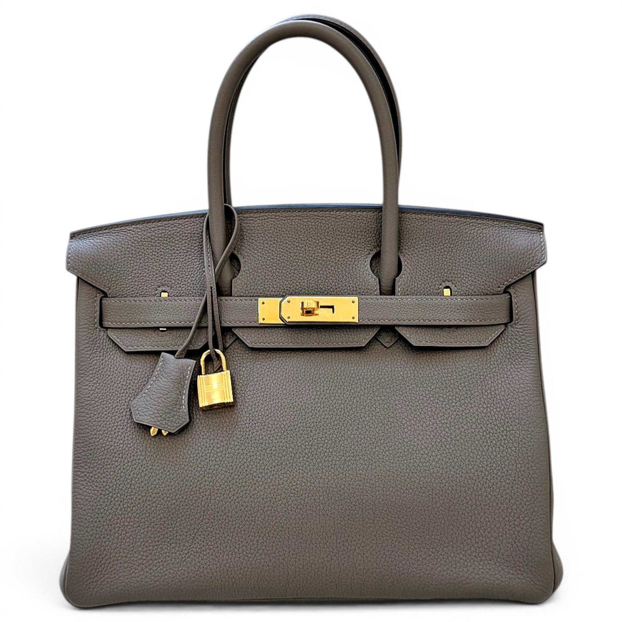 Birkin 30 leather handbag