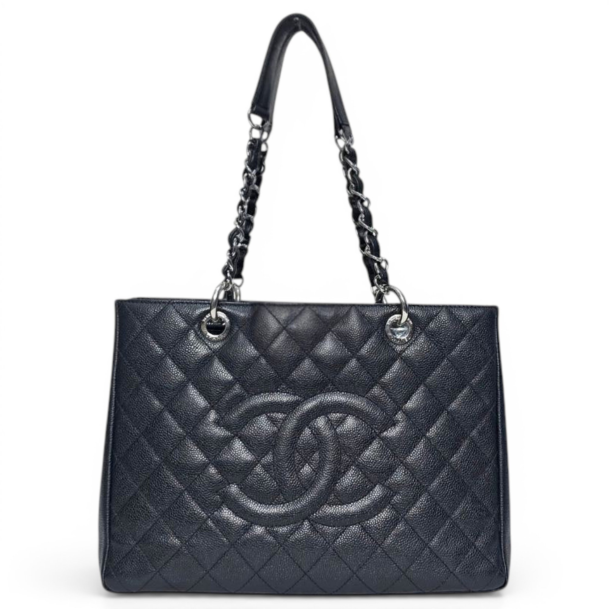Grand shopping leather tote