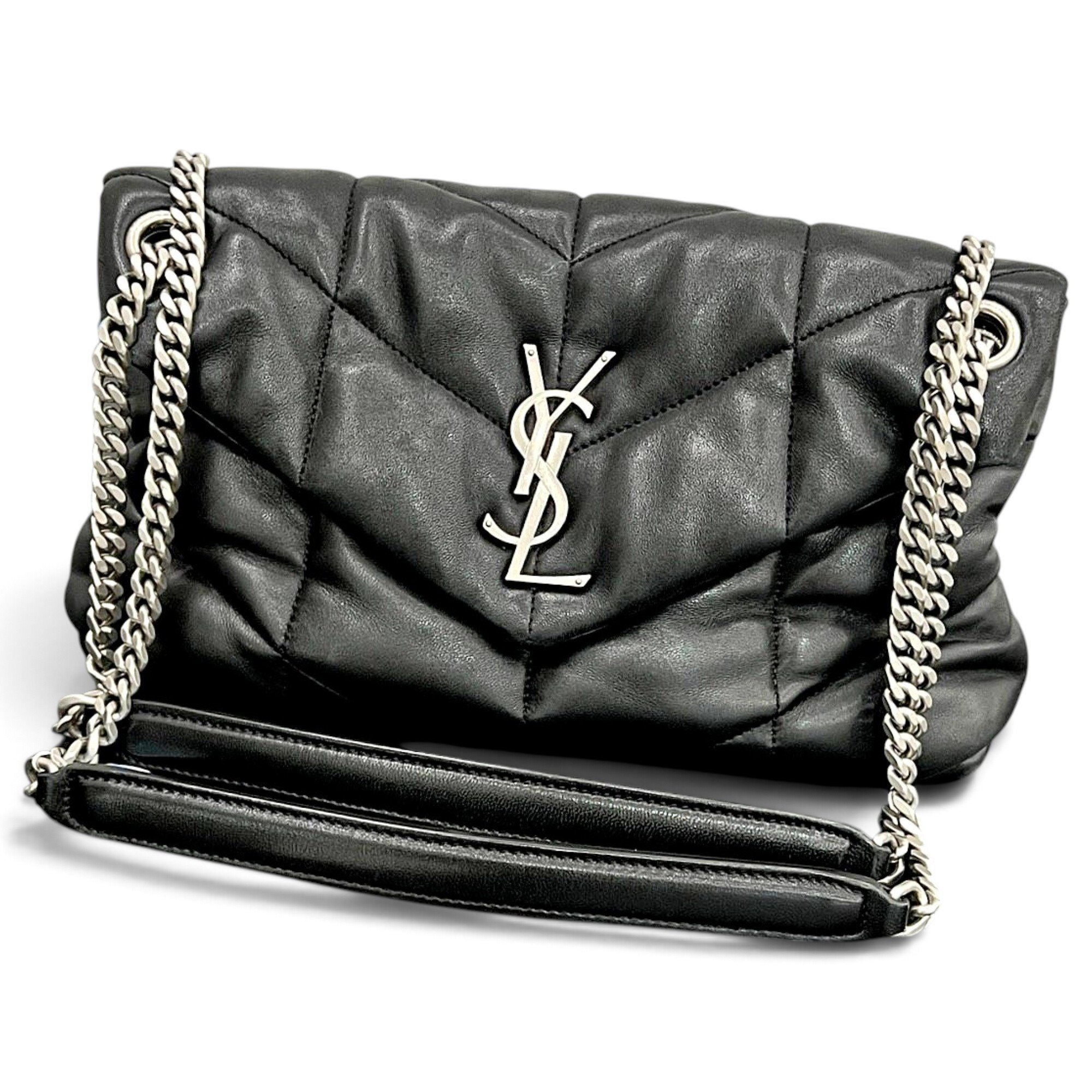 Loulou Puffer leather handbag