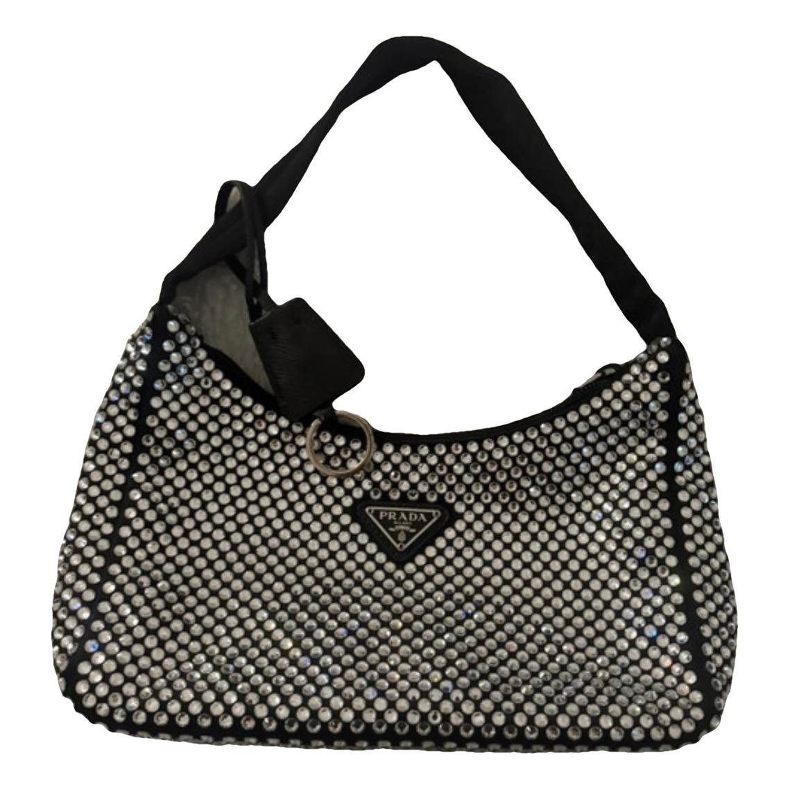 Re-Edition 2000 glitter handbag