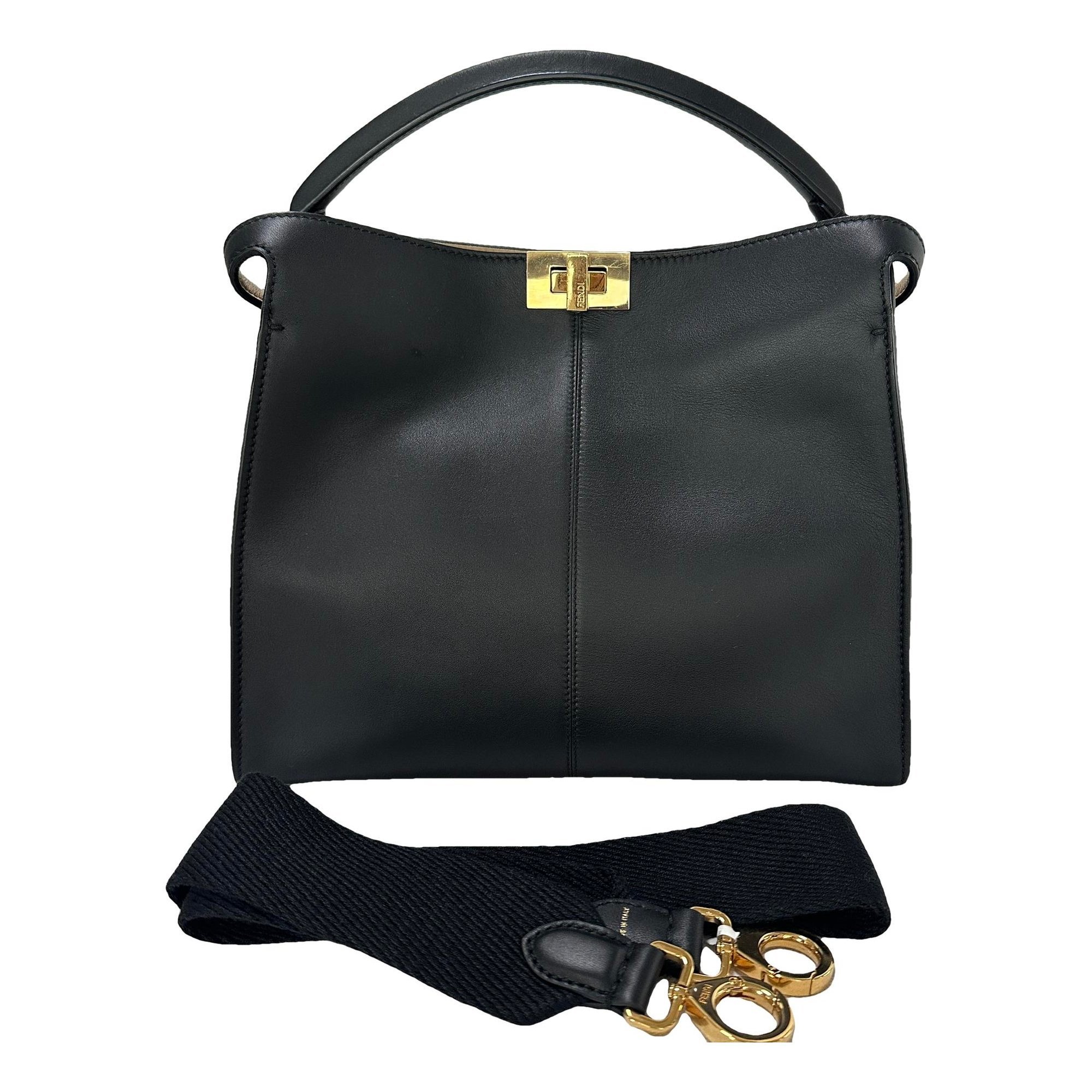 Peekaboo X-Lite leather handbag