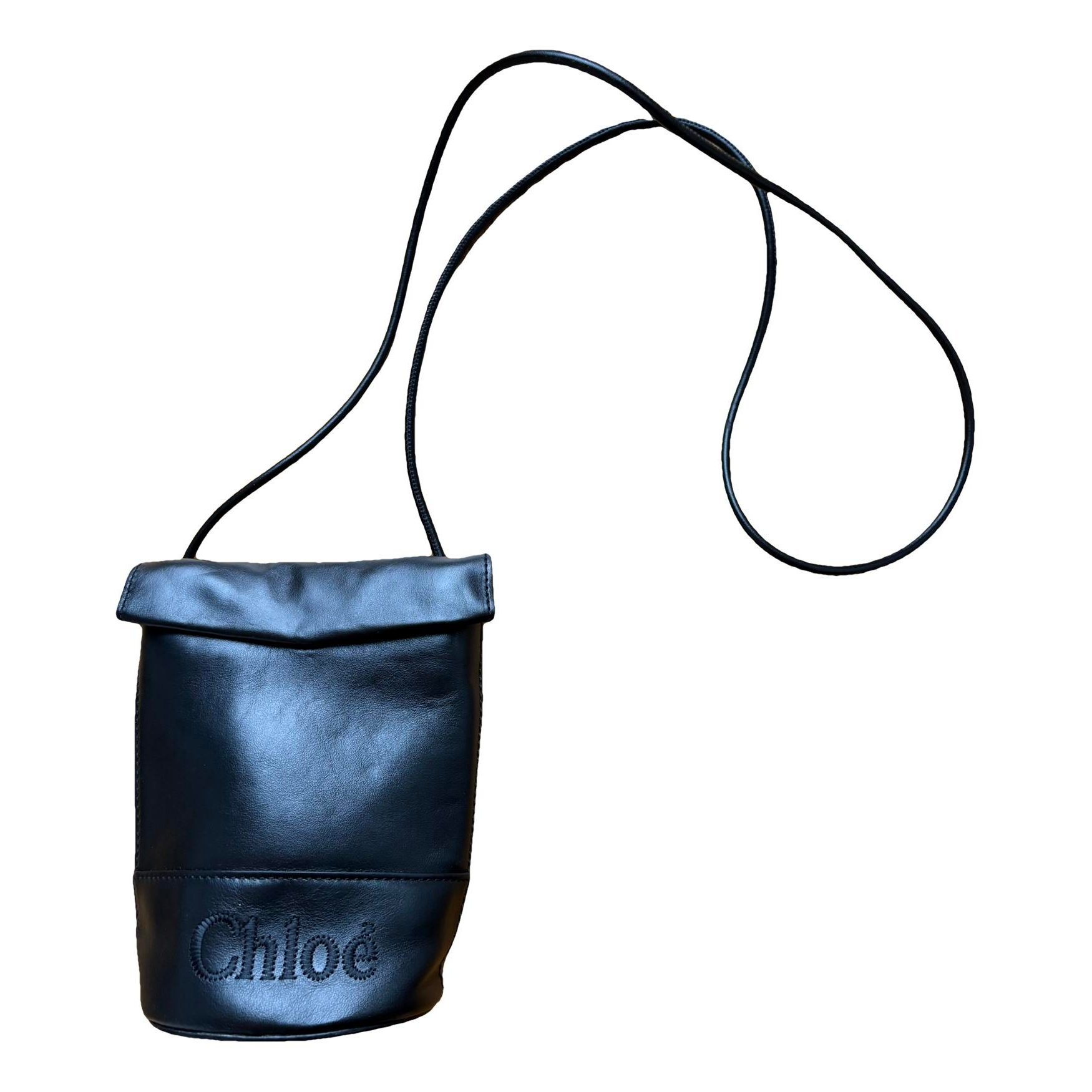 Leather crossbody bag