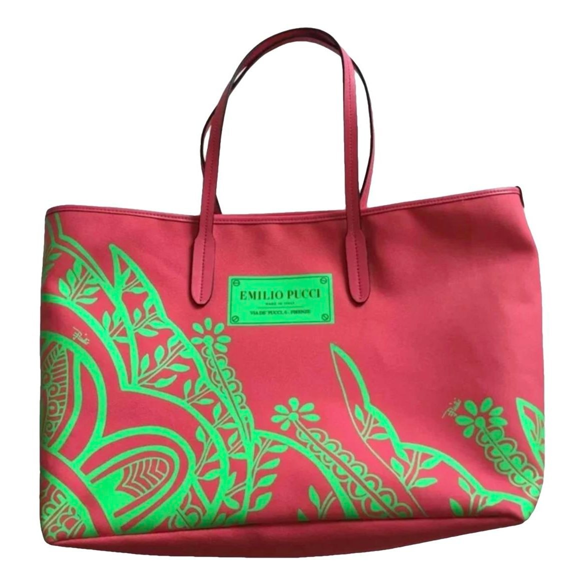 Emilio Pucci Cloth tote