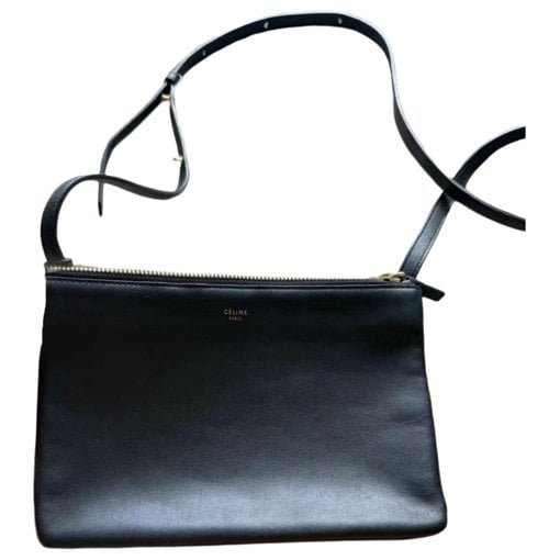Celine Trio leather handbag