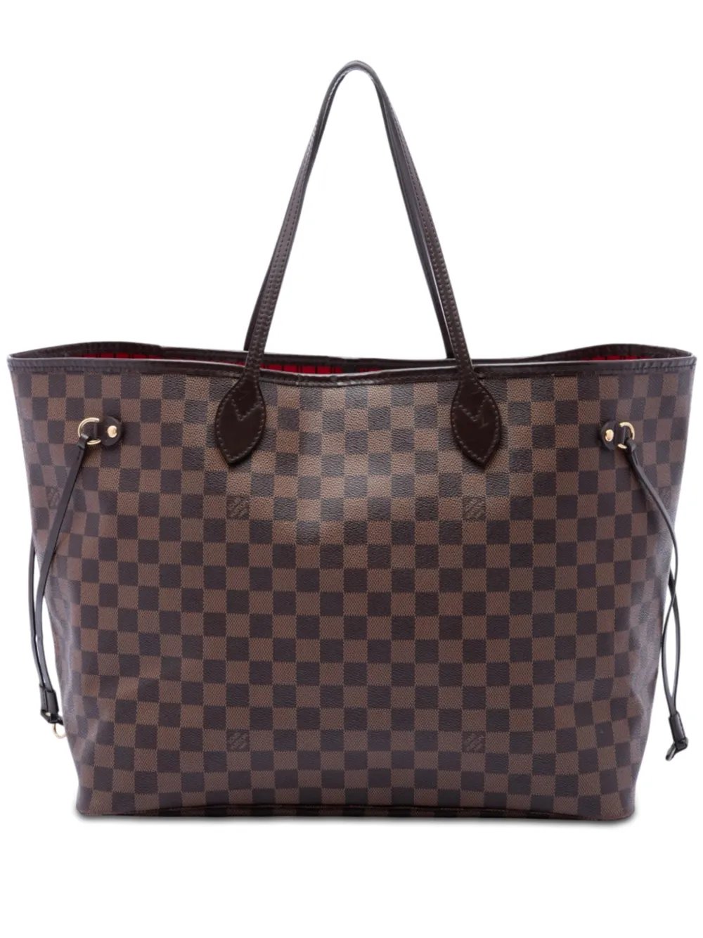 2014 Damier Ebene Neverfull GM tote bag