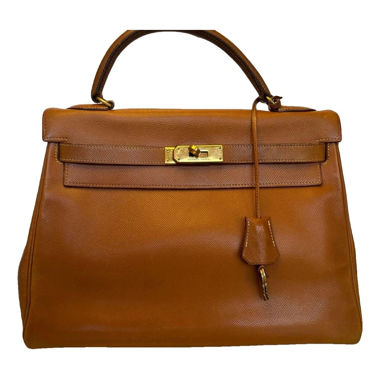 Kelly 35 leather handbag