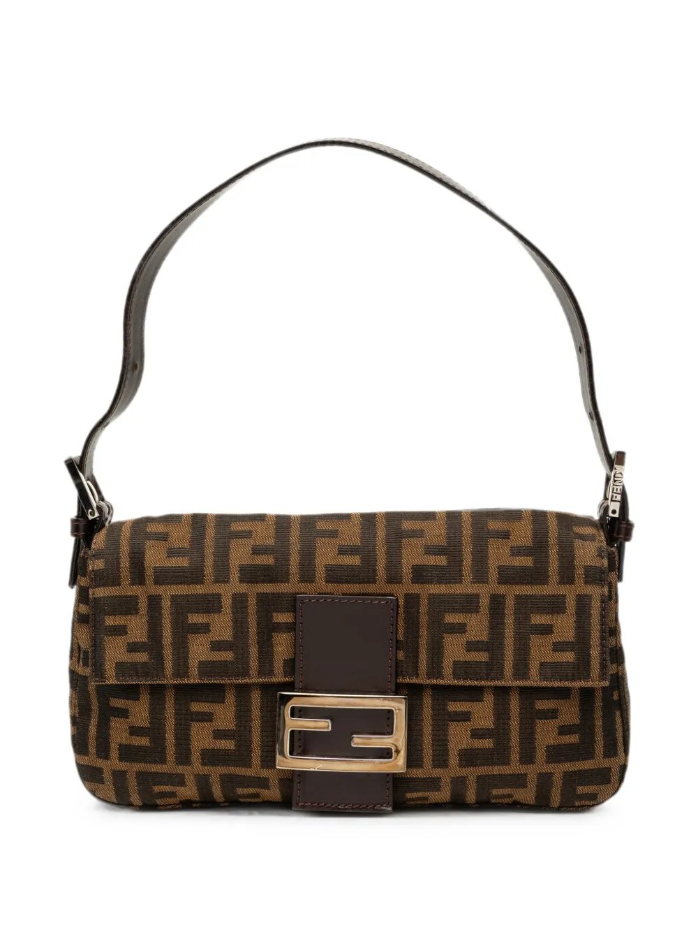 20th Century Zucca Canvas Baguette shoulder bag