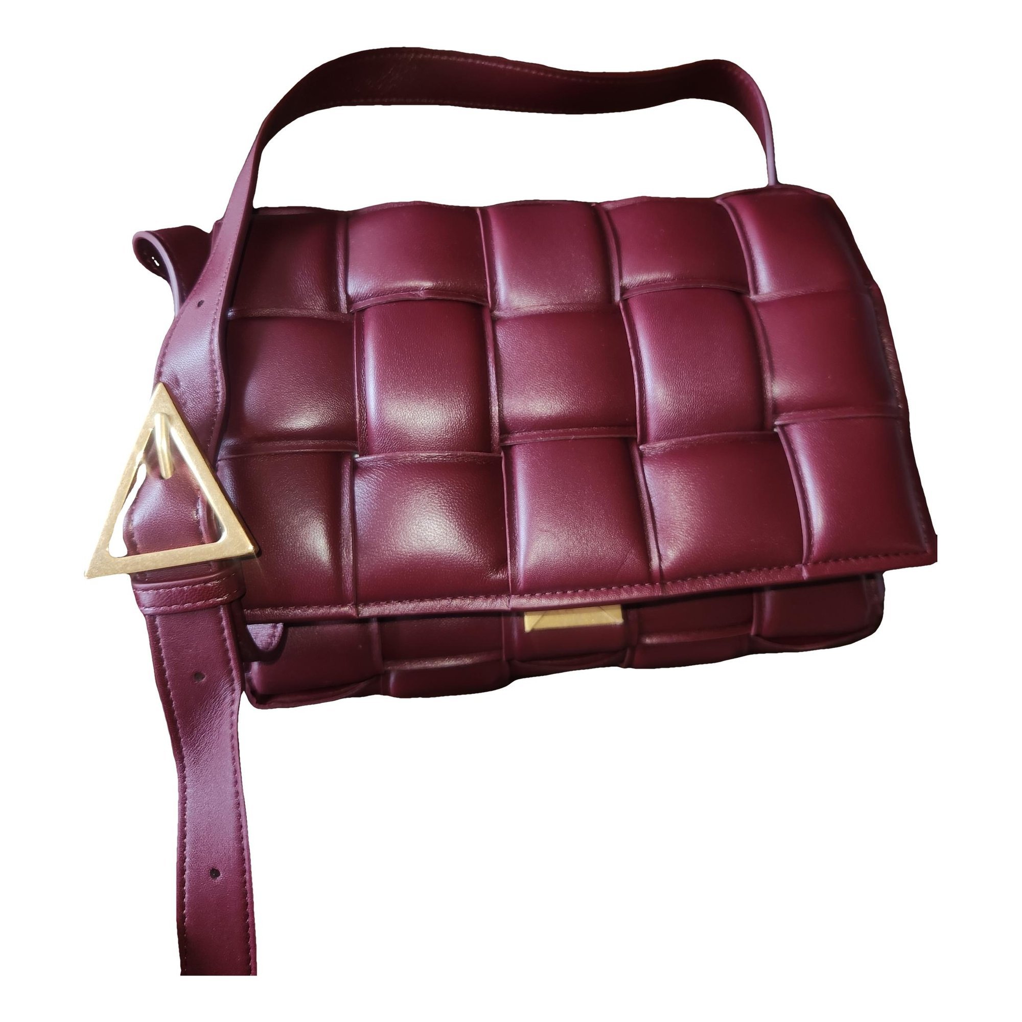 Cassette leather crossbody bag
