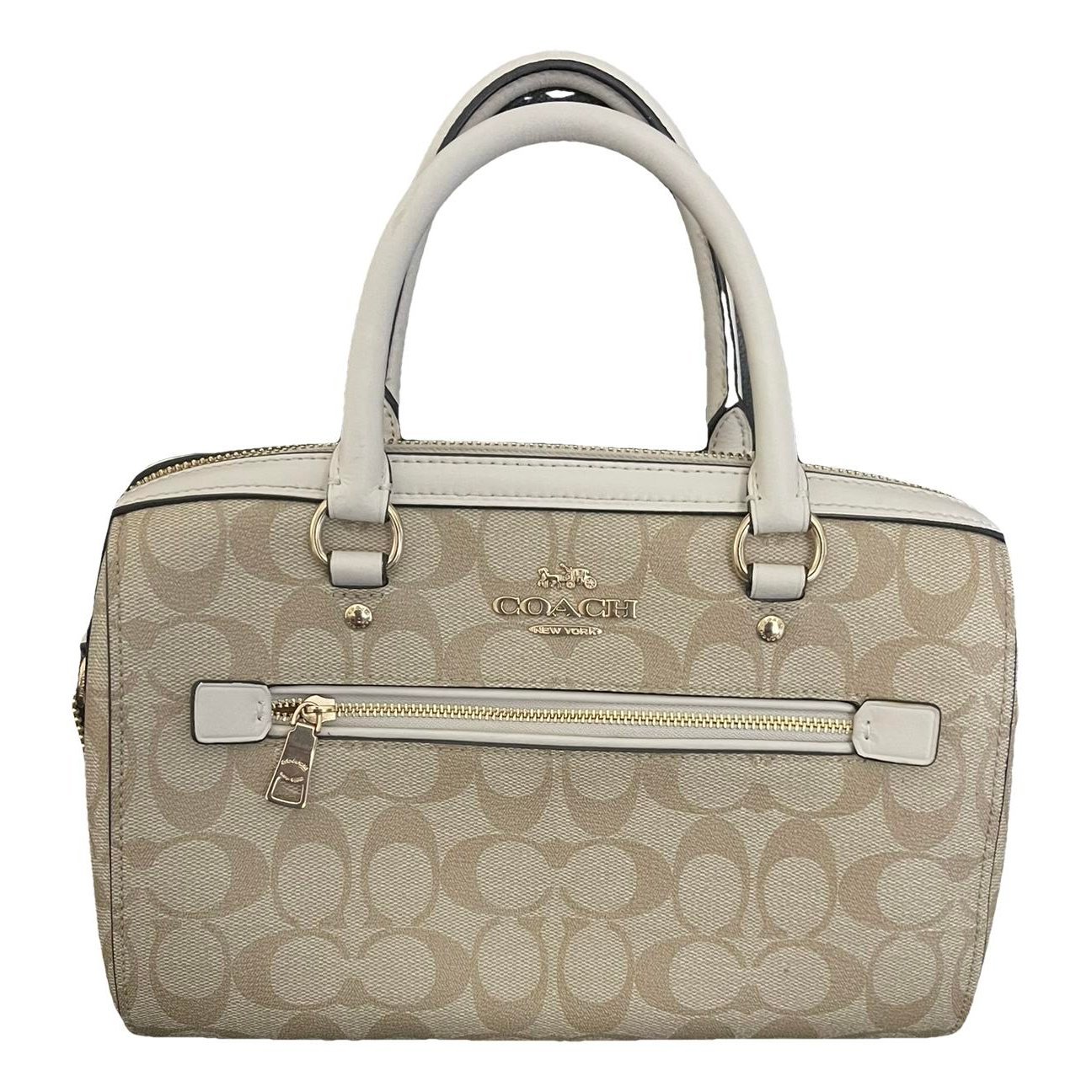 Leather satchel