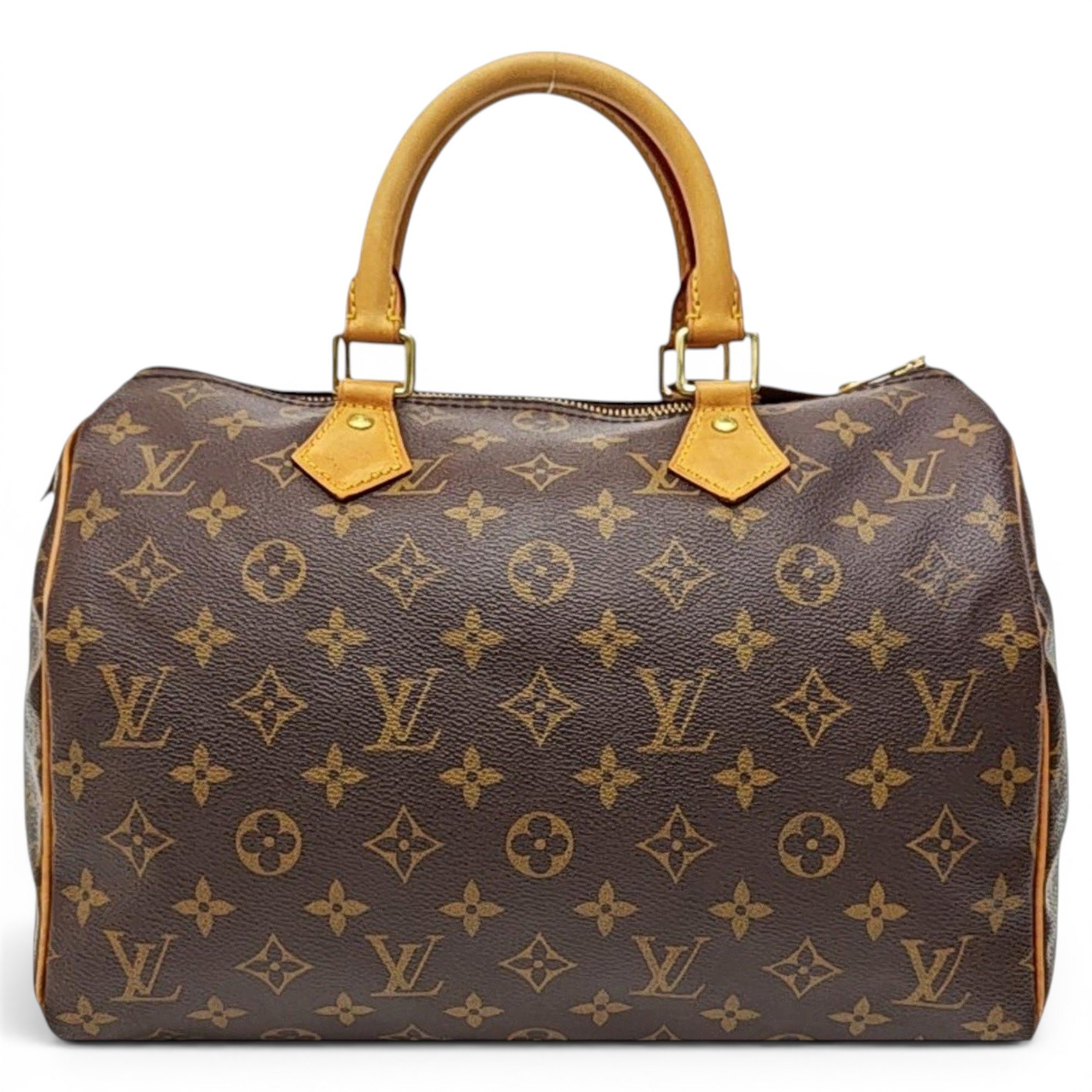 Nano Speedy / Mini HL leather handbag
