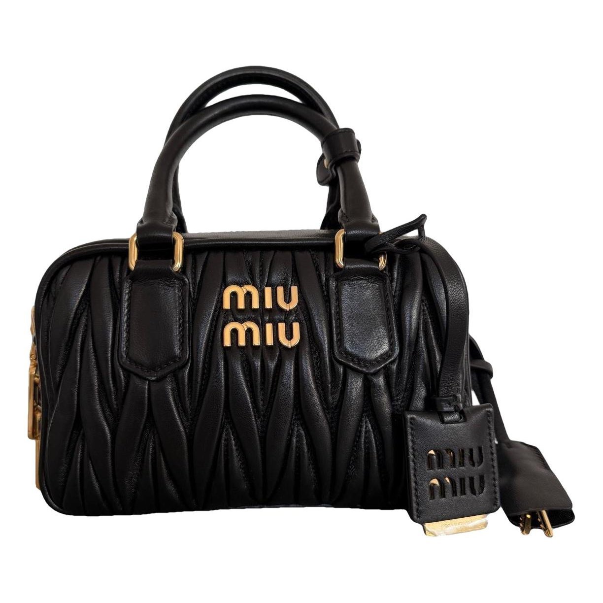 Arcadie leather handbag