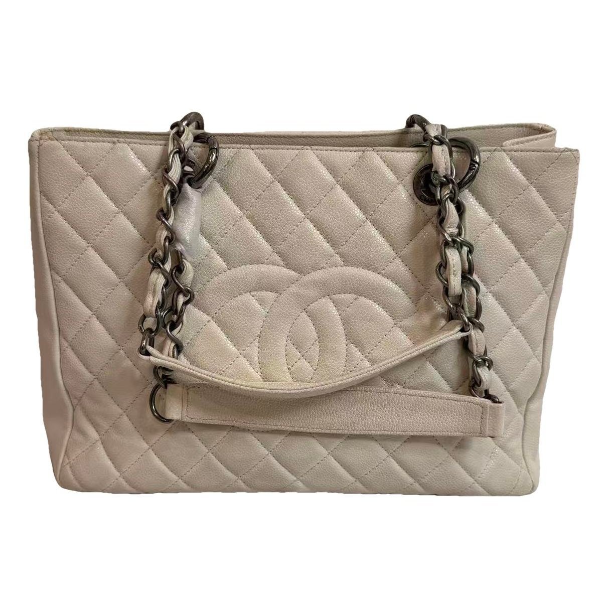 Grand shopping leather tote
