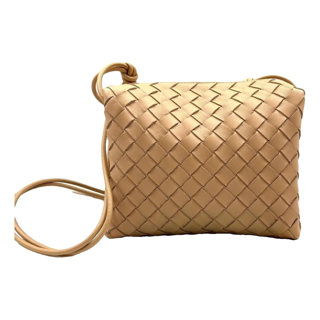 Loop leather crossbody bag