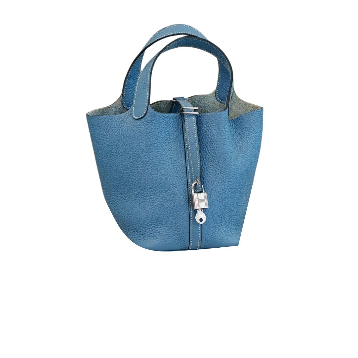 Picotin leather handbag