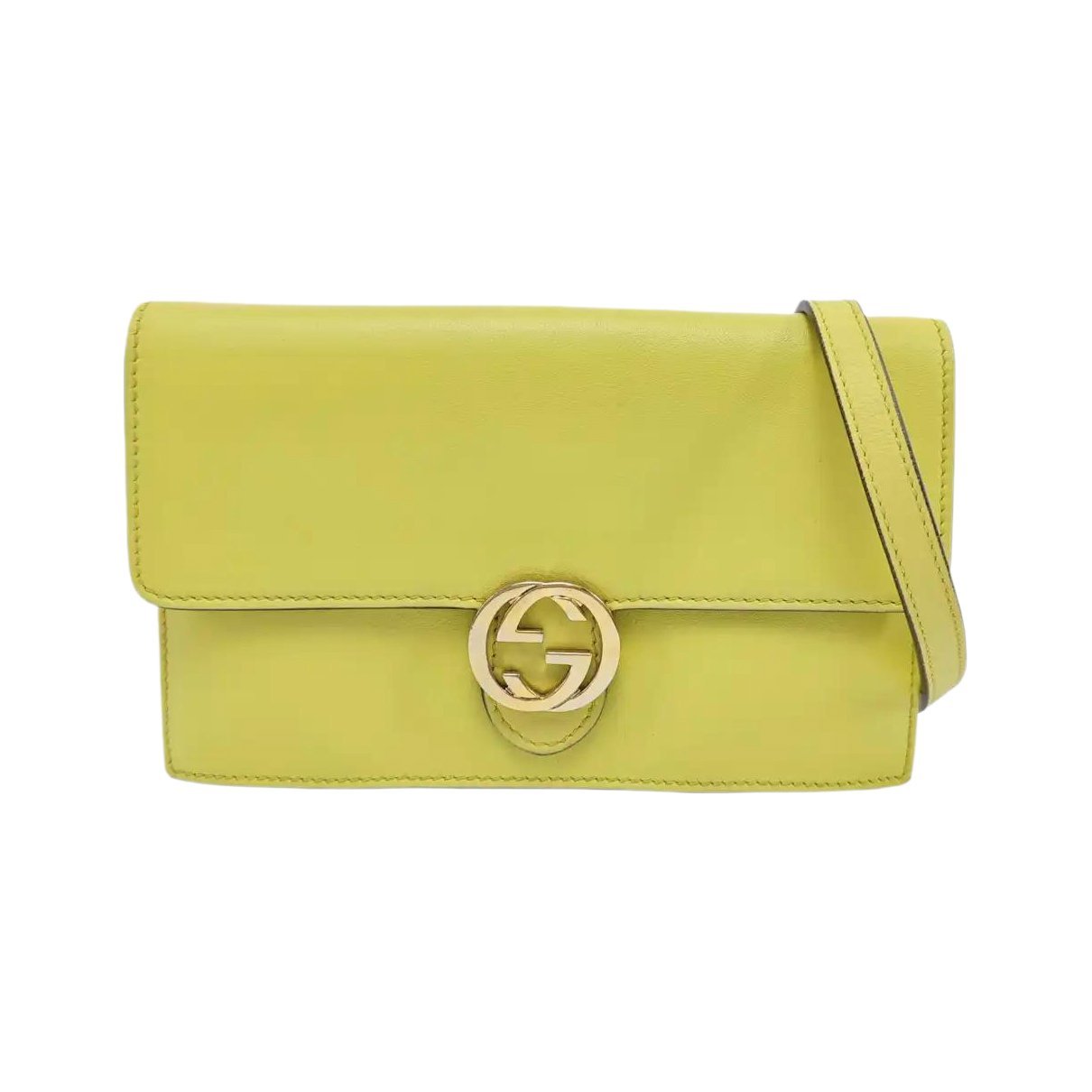 Leather crossbody bag