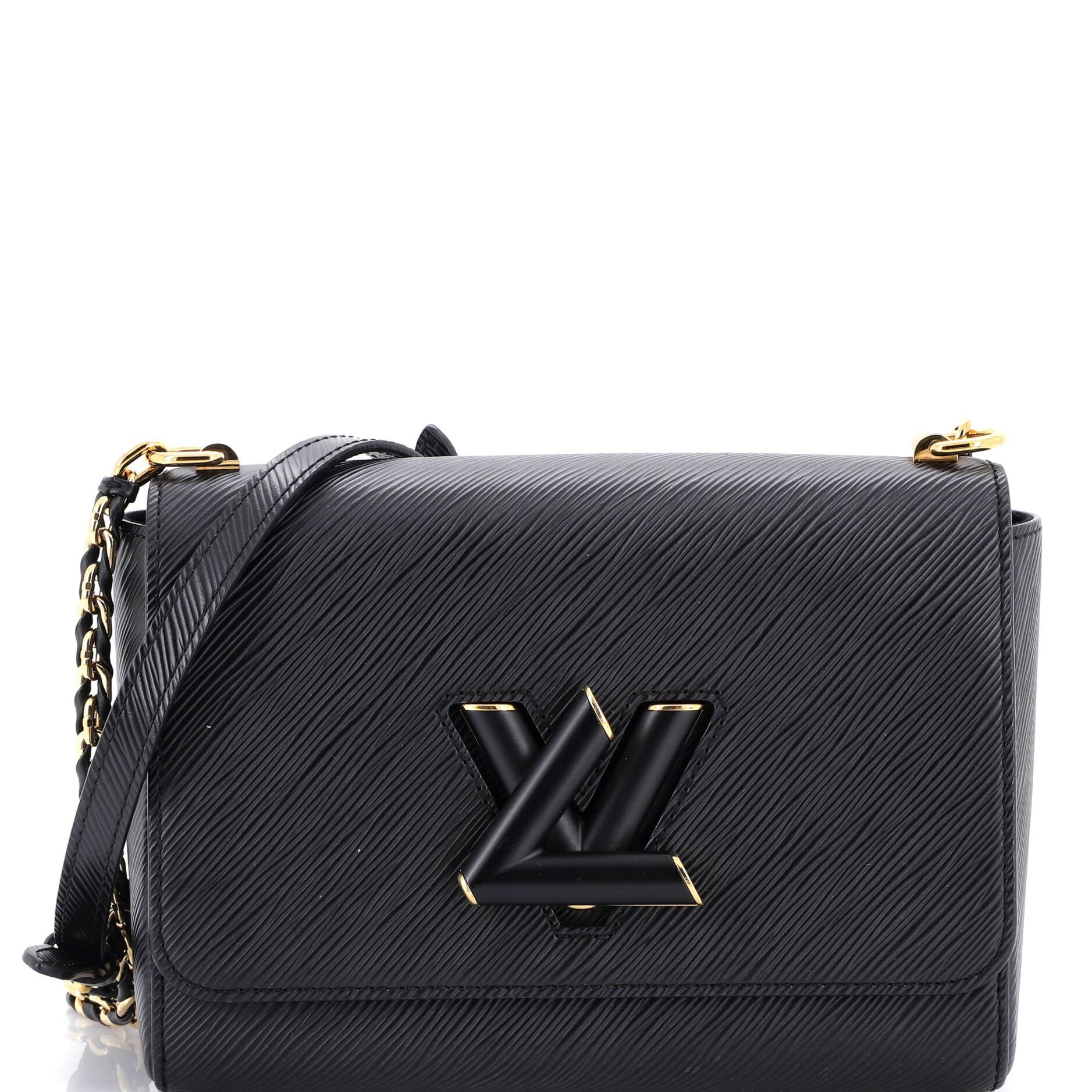 Louis Vuitton Braided Chain Twist Bag Epi Leather MM