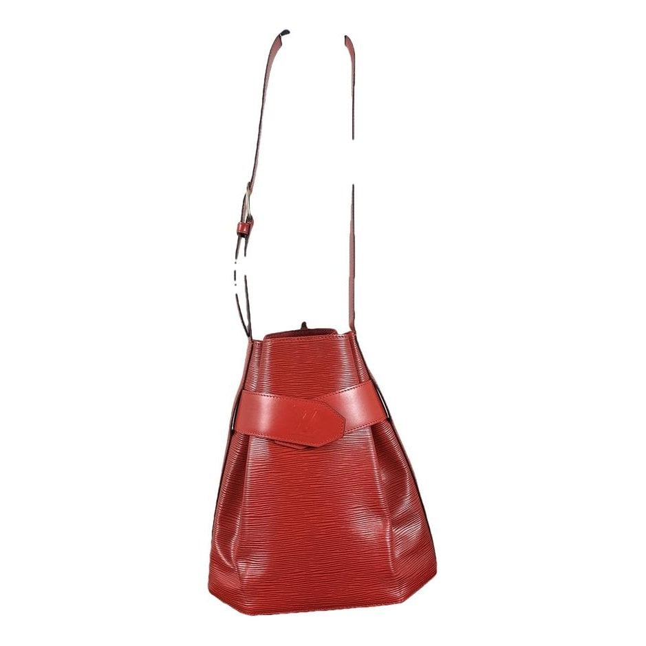 Sac d'épaule leather handbag